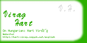 virag hart business card